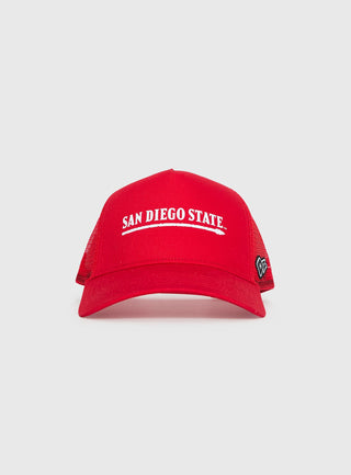 SDSU Trucker Hat Red