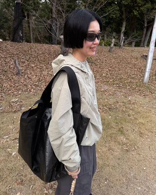 Oversized windbreaker