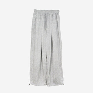 [4 colors] Prev Patch Banding Wide Pants
