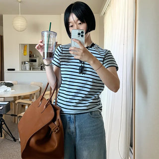 Basic striped T-shirt