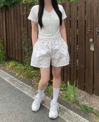 Flower shorts
