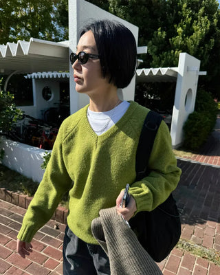 Vivid Color Modern Knit