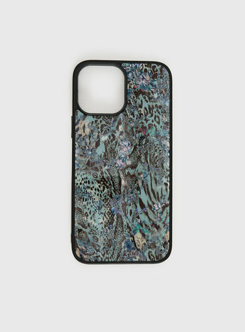 Sitting Pretty iPhone Case Abstract Leopard