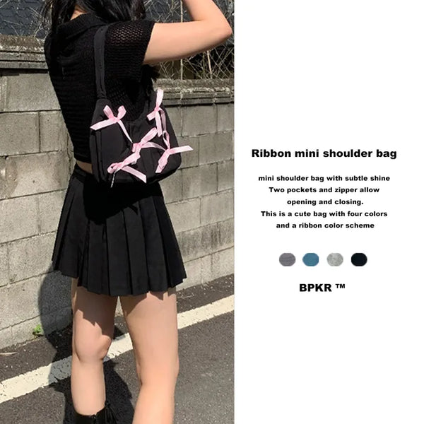 Ribbon Mini Shoulder Bag