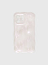 Maceline iPhone Case White  Pink