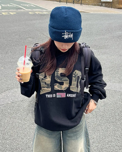 (Unisex) USA Camouflage Sweatshirt