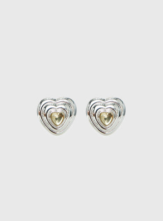 Missouri Stud Earrings Silver  Butter