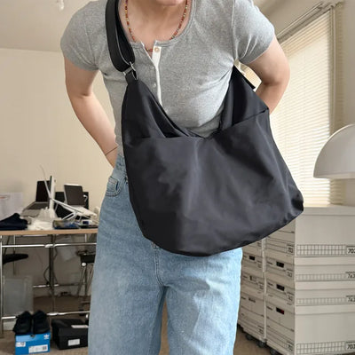 Shirring shoulder bag