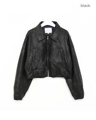 Vintage Wash Faux Leather Jacket
