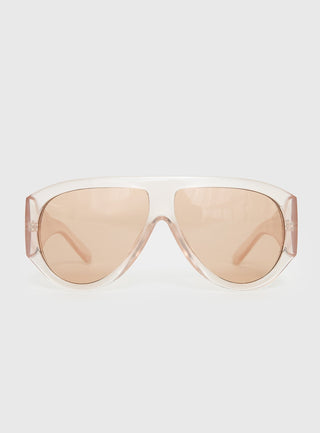 Porschia Sunglasses Clear  Amber