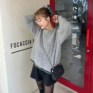 Knitted scrunchie set