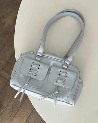 Eyelet Shoulder Bag