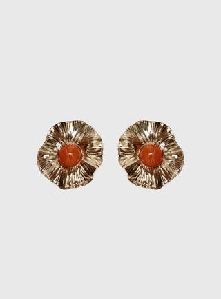 Spend The Night Stud Earrings Gold