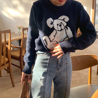Bear Cropped Knit