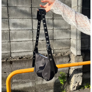 Eyelet Shoulder Bag