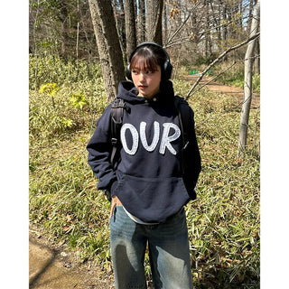 (Unisex) Lettering Sweatshirt