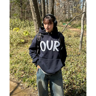 (Unisex) Lettering Sweatshirt