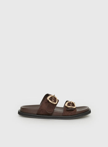 Billini Theresa Slides Chocolate