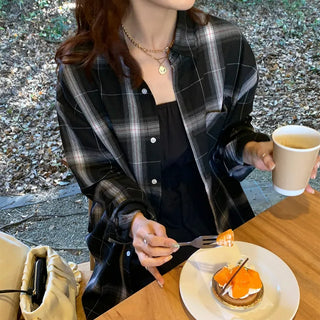 Layered buckle necklace