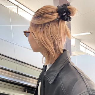Silk scrunchie
