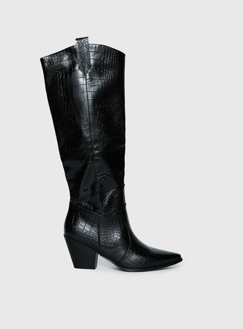Riley Boots Black