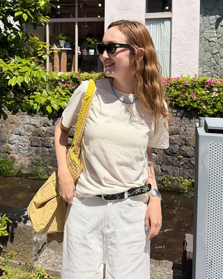 Semi-Cropped Basic Half T-Shirt