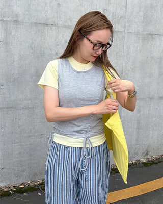 Drawstring Tank & T-Shirt Set