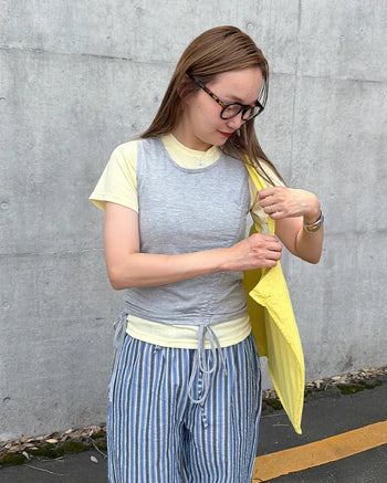 Drawstring Tank & T-Shirt Set