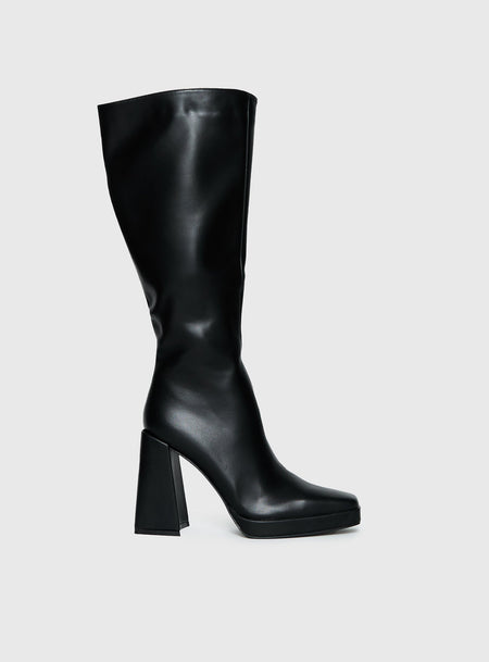 Montgomery Boots Matte Black