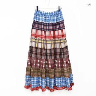 Hippie patchwork skirt