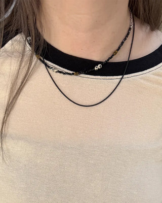 Black Stone Necklace