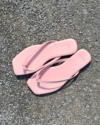 Square summer beach sandals