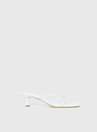 Avedon Heels White