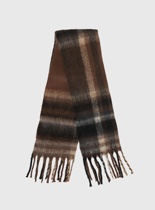 Eunoia Scarf Beige  Brown