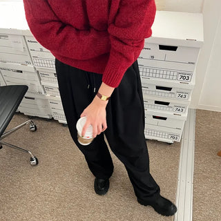 Pintuck balloon pants