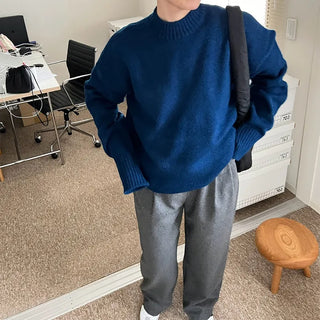 Simple Warm Round Knit