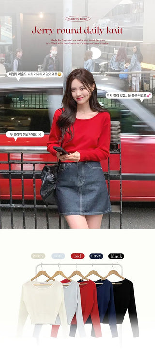 Daily Round Knit (5 colors)