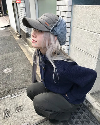 Flight fur cap