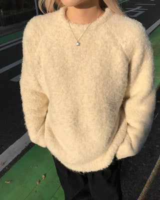 Boucle Round Knit