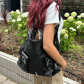 2 Circle Shoulder Backpack