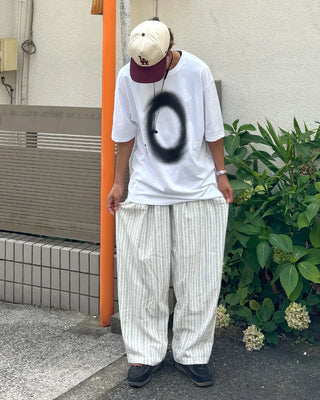 Striped Banding Pants