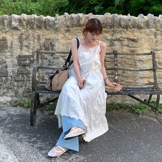 Lace camisole dress