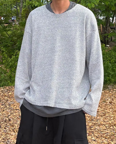 Loose Fit Long Sleeve Knit