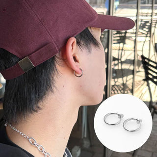 Mini Circle Earrings