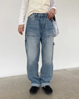 Carpenter denim pants