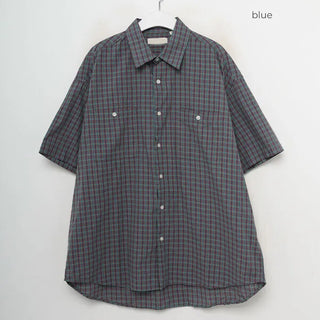 Pocket check shirt