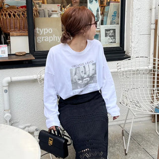Typoprint Long T-shirt