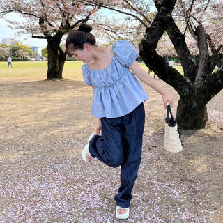 Reactive Wide Denim