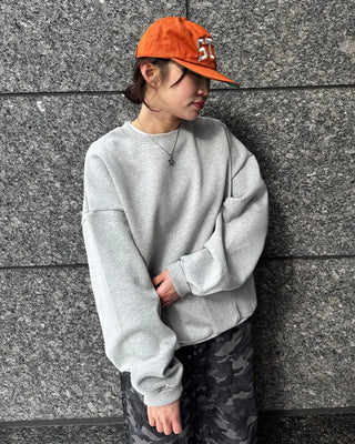 (Unisex) Colorful Round Neck Sweatshirt
