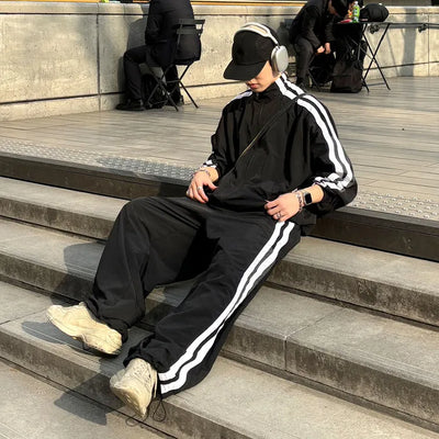 (Unisex) String Track Pants